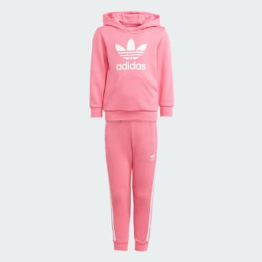 survêtement enfant fille adidas 9-10 ans quasi neuf rose et orange jogging  tbe