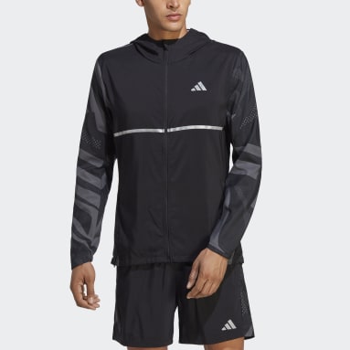 adidas Marathon Warm-Up Running Jacket - Black | Men's Running | adidas US