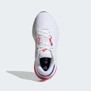 Adidas white sports shoes new arrivals