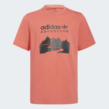 T-shirt adidas Adventure Rose Enfants Originals
