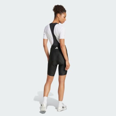 Essentials 3-Streifen Padded Cycling Trägershorts