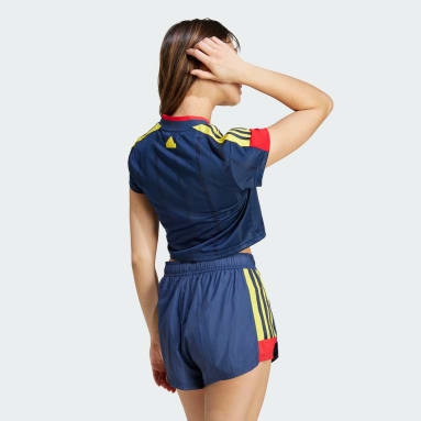 Tiro Cut 3-Stripes Crop Jersey