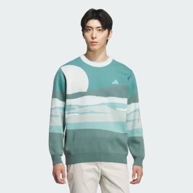 【ゴルフ】メンズ グラフィックセーター 長袖