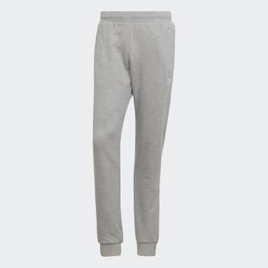 Men Originals Grey Adicolor Essentials Trefoil Pants