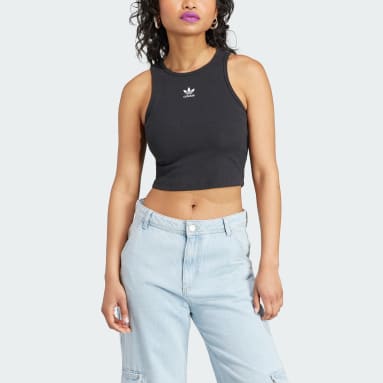 Ženy Originals černá Tílko Essentials Rib