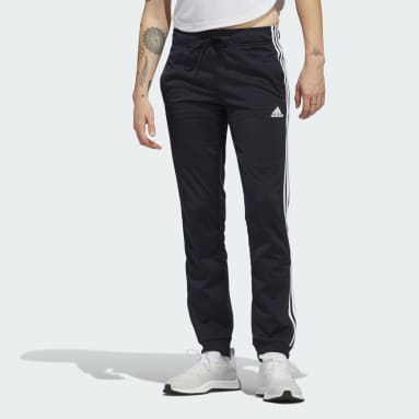 Pants Deportivos Primegreen Essentials Warm-Up Ajuste Ceñido Piernas Cónicas 3 Franjas