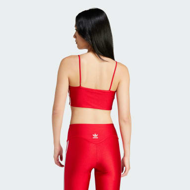 Women Originals 3-Stripes Sports Bra Long-Sleeve Top