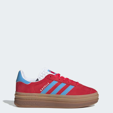 Zapatilla Adidas Gazelle Mujer Rojo –