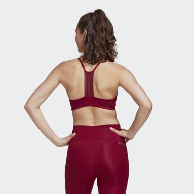Women's Yoga Red Aeroimpact Training Light-Support Bra