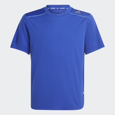 T-shirt de training AEROREADY Bleu Garçons Sportswear
