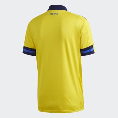 Männer Fußball Schweden Heimtrikot Gelb