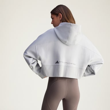 adidas by Stella McCartney Sportswear Cropped Hoodie