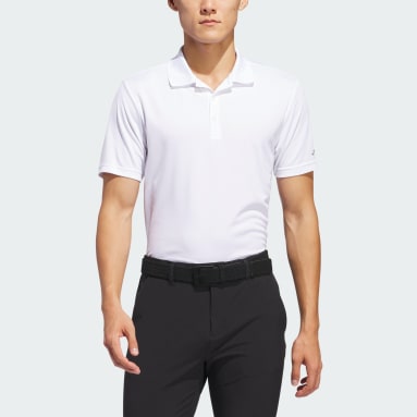Men's Golf White Core adidas Performance Primegreen Polo Shirt