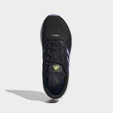 Tenis Run Falcon 2.0 Negro Mujer Running