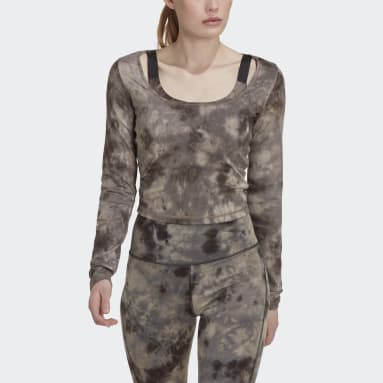 Yoga Earth Long Sleeve T-skjorte Beige