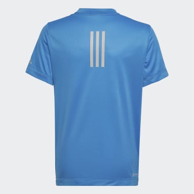 Camiseta UNITEFIT AEROREADY Run for the Oceans (Género neutro) Azul Niño Sportswear