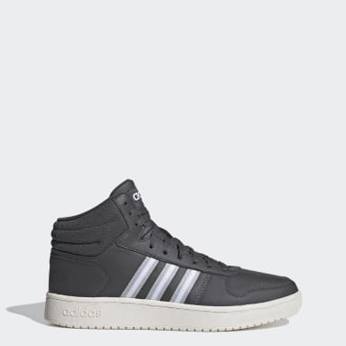 Tenis Hoops 2.0 Mid Gris Hombre Sportswear