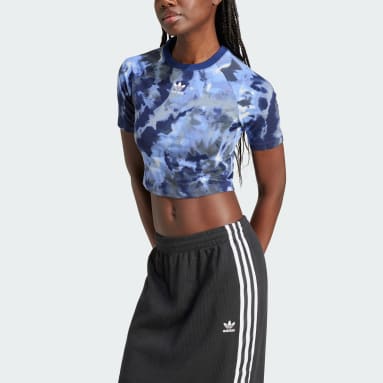 Blue Crop Tops | adidas US