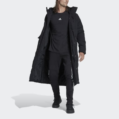 Muži Sportswear čierna Kabát Big Baffle Down