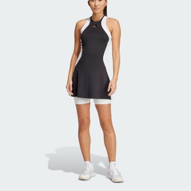 Women Tennis Black Tennis Premium Dress