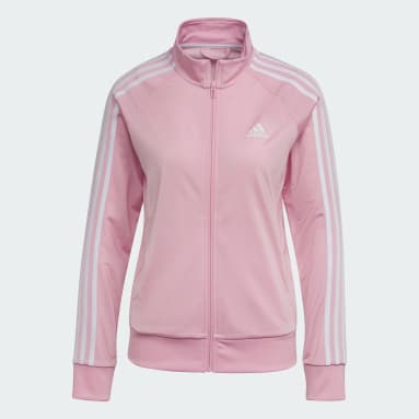 Chamarra adidas mujer rosa hotsell