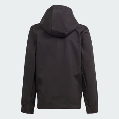 Chaqueta Entrada 22 All-Weather Negro Niño Fútbol