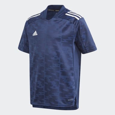 Maillot Condivo 21 Primeblue Bleu Garçons Football