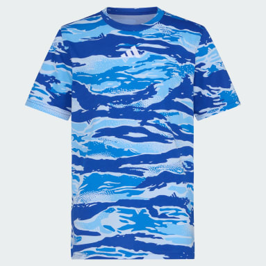 Short Sleeve Tiger Camo-Print Tee