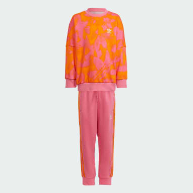 Conjunto de Verano Estampado de Cuello Redondo
