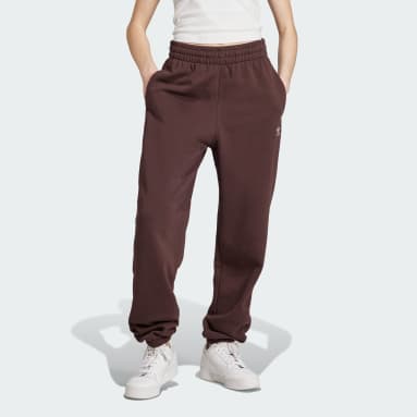 Pantalón Essentials Fleece Marrón Mujer Originals