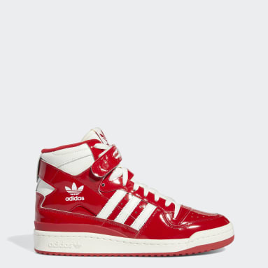 womens adidas red trainers