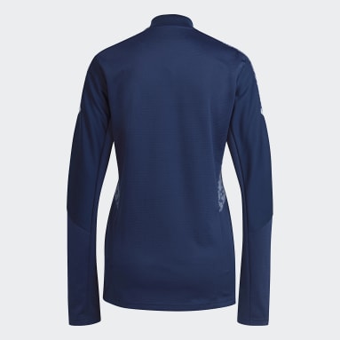 Sudadera entrenamiento España Condivo 21 Azul Mujer Fútbol