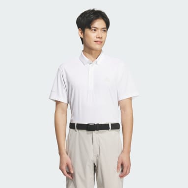 PIQUE BUTTON DOWN 숏 슬리브 폴로 셔츠