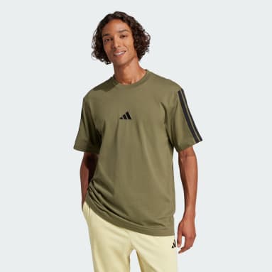 Essentials 3-Stripes Single Jersey Tee