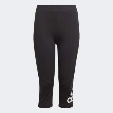 Licras Designed 2 Move 3/4 Pretina Alta Negro Niña Sportswear