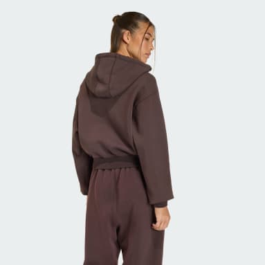 Adidas Equipment Cropped Hoodie