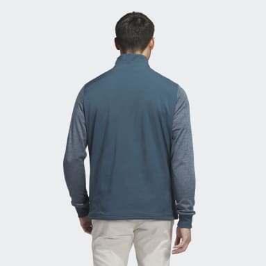 Men's Golf Turquoise Go-To Quarter-Zip Jacket