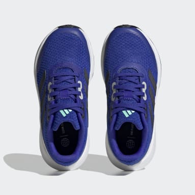 Tenis Run Falcon 3 Cordones Azul Niño Sportswear