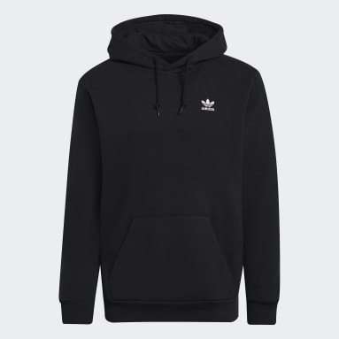 Sudadera con Gorro Adicolor Essentials Trifolio Negro Hombre Originals