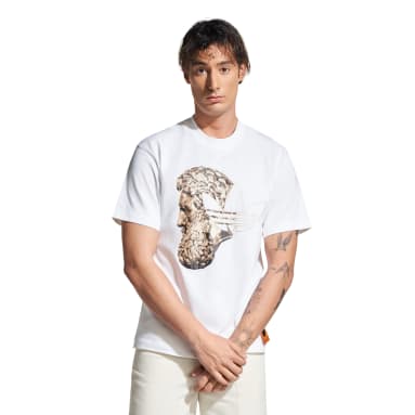 Emre Yusufi T-shirt White & Gold