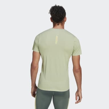 Men Running Green Adizero Speed T-Shirt