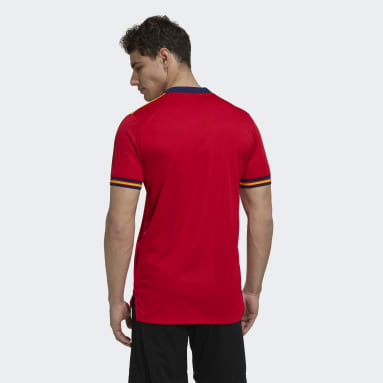 Camiseta primera equipación España 21/22 Rojo Hombre Fútbol