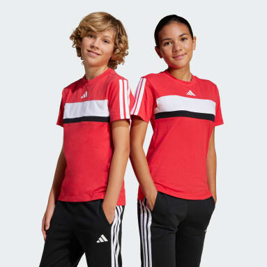 Camiseta Seasonal Essentials Tiberio Três Listras Infantil