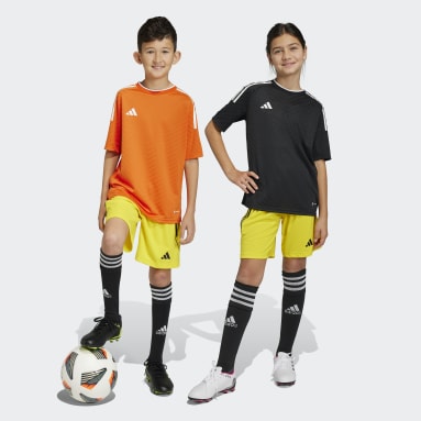 Calções Tiro 23 League Amarelo Criança Futebol