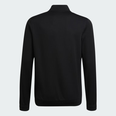 Kids Football Black Entrada 22 Track Top