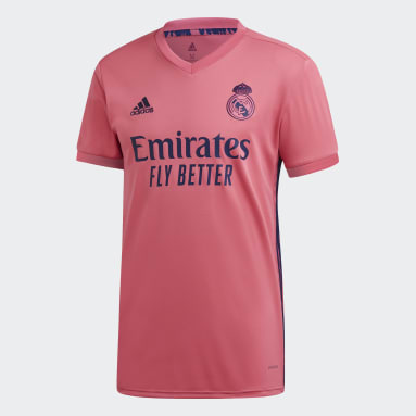 Maillot Real Madrid 20/21 Extérieur Rose Football