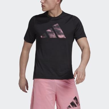 Mode Hauts T-shirts de sport Adidas T-shirt de sport noir style d\u00e9contract\u00e9 