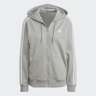 Sudadera con Gorro Essentials 3 Franjas