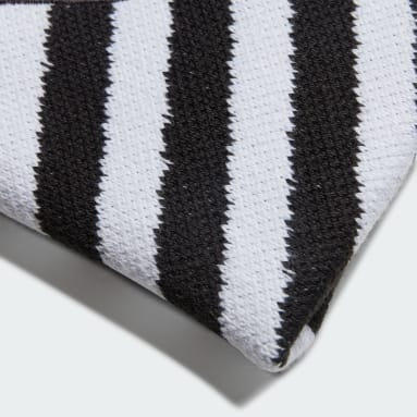 Tennis Tennis Striped Schweißband Schwarz