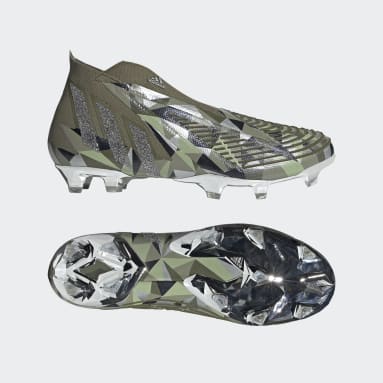 Zapatos de Fútbol Predator Edge Crystal+ Césped Natural Seco Verde Fútbol